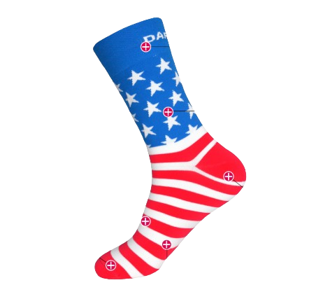 DAREVIE SOCKS RED/BLUE     جوارب داري فيي حمراء/زرقاء