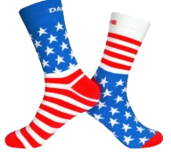 DAREVIE SOCKS RED/BLUE     جوارب داري فيي حمراء/زرقاء