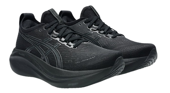 ASICS GEL-NIMBUS 27 BLACK / GRAPHITE GREY --MENS