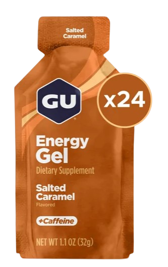 Gu Energy gel Salted Caramel