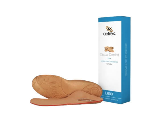 AETREX MENS INSOLES LYNCO CASUAL ORTHO CUPPED/NEUTRAL ATXL600M