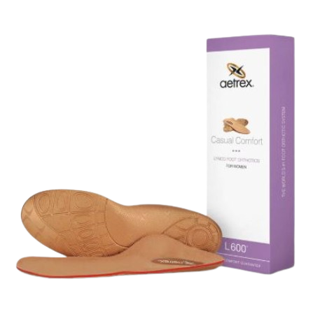 AETREX LADIES INSOLES LYNCO CASUAL ORTHO CUPPED/NEUTRAL ATXLL600W