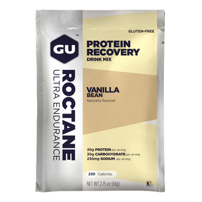 GU Protein Recovery - Vanilla Bean Drink Mix Roctane غو بروتين ريكوفيري - مشروب الفانيليا والفاصوليا ميكس روكتان