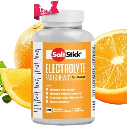 SALTSTICK  ELECTROLYTE FASTCHEWS  60 TABLET سالتستيك إلكتروليت فاستتشيوز 60 قرص