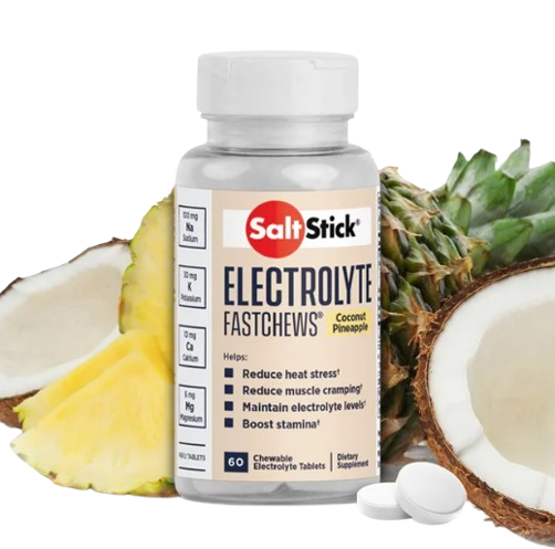 SALTSTICK  ELECTROLYTE FASTCHEWS  60 TABLET سالتستيك إلكتروليت فاستتشيوز 60 قرص