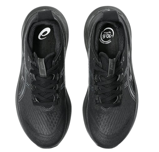 ASICS GEL-NIMBUS 27 BLACK / GRAPHITE GREY --MENS