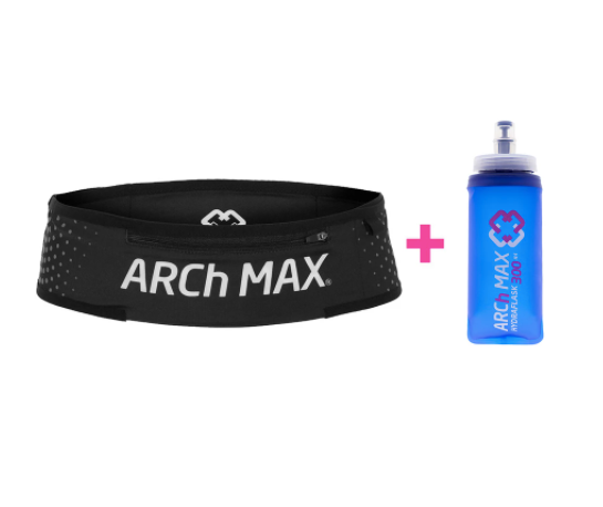 ARCHMAX Belt PRO Trail Black + 1 Hydraflask 300ml