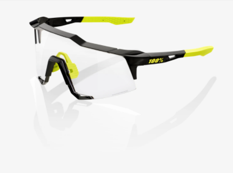 100% SPEEDCRAFT® Gloss Black Photochromic Lens