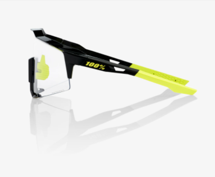 100% SPEEDCRAFT® Gloss Black Photochromic Lens